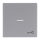 Busch-Jaeger 1789 TR-83 Wippe mit Aufdruck mit kleiner transparenter Kalotte (Kunststoff (lackiert)) Alusilber future® linear 2CKA001751A2953