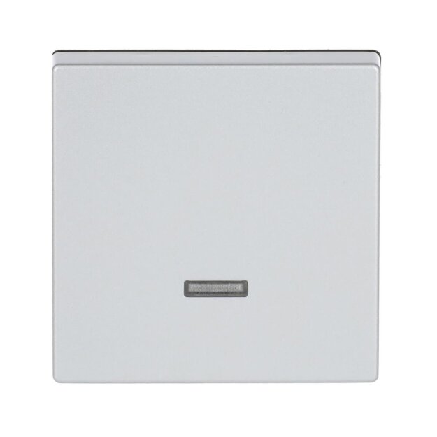 Busch-Jaeger 6543-83-101 Bedienelement mit Glimmlampe (Kunststoff (lackiert)) Alusilber future® linear 2CKA006599A2887