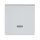 Busch-Jaeger 6543-83-101 Bedienelement mit Glimmlampe (Kunststoff (lackiert)) Alusilber future® linear 2CKA006599A2887
