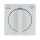 Busch-Jaeger 1740-83 Zentralscheibe mit Drehgriff, mit Aufdruck (Kunststoff (lackiert)) Alusilber future® linear 2CKA001710A3661