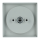 Busch-Jaeger 2542 DR/01-83 Zentralscheibe mit Drehgriff, mit Aufdruck (Kunststoff (lackiert)) Alusilber future® linear 2CKA001710A3671