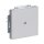 Busch-Jaeger 1742-83 Blindzentralscheibe mit Tragring (Kunststoff (lackiert)) Alusilber future® linear 2CKA001710A3664