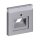 Busch-Jaeger 1803-83 Zentralscheibe (Kunststoff (lackiert)) Alusilber future® linear 2CKA001710A3674