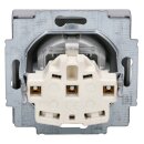 Busch-Jaeger 20 EUCKS-83 SCHUKO® Steckdosen-Einsatz mit erh. Berührungsschutz (Kunststoff (lackiert)) Alusilber 2CKA002013A5272