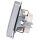 Busch-Jaeger 20 EUCKS-83 SCHUKO® Steckdosen-Einsatz mit erh. Berührungsschutz (Kunststoff (lackiert)) Alusilber 2CKA002013A5272