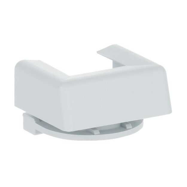 Busch-Jaeger 2087-83 Kanaleinführung für Aufputz-Gehäuse (Kunststoff (lackiert)) Alusilber future® linear 2CKA001761A1504