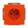 Busch-Jaeger 20 EUCBL-14-84 SCHUKO® Steckdosen-Einsatz mit LED Kontrolllicht (Thermoplast) Orange (Zsv) Ral 2004 2CKA002013A5288