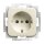 Busch-Jaeger 20 EUCBLI-212 SCHUKO® Steckdosen-Einsatz Busch-steplight® mit Nachtorientierungslicht (Thermoplast) Weiß 2CKA002013A5290