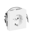 Busch-Jaeger 20 EUCBLI-84 SCHUKO® Steckdosen-Einsatz Busch-steplight® mit Nachtorientierungslicht (Thermoplast) Studioweiß 2CKA002013A5294