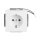 Busch-Jaeger 20 EUCBLI-84 SCHUKO® Steckdosen-Einsatz Busch-steplight® mit Nachtorientierungslicht (Thermoplast) Studioweiß 2CKA002013A5294