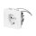 Busch-Jaeger 20 EUCBLI-84 SCHUKO® Steckdosen-Einsatz Busch-steplight® mit Nachtorientierungslicht (Thermoplast) Studioweiß 2CKA002013A5294