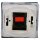Busch-Jaeger 2102 H-31 Wippe mit Aufdruck "Heizung" (Thermoplast) Braun Allwetter 44® (IP 44) 2CKA001731A1956