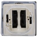 Busch-Jaeger 2105-31 Serien-Wippe (Thermoplast) Braun Allwetter 44® (IP 44) 2CKA001731A1958