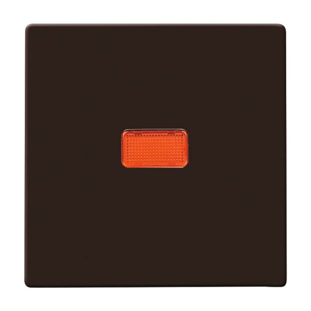 Busch-Jaeger 2107-31 Wippe mit roter Kalotte (Thermoplast) Braun Allwetter 44® (IP 44) 2CKA001731A1964