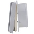 Busch-Jaeger 2107-33 Wippe mit roter Kalotte (Thermoplast) Alusilber Allwetter 44® (IP 44) 2CKA001731A1965