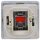 Busch-Jaeger 2107-33 Wippe mit roter Kalotte (Thermoplast) Alusilber Allwetter 44® (IP 44) 2CKA001731A1965
