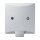 Busch-Jaeger 2133-33 Zentralscheibe (Thermoplast) Alusilber Allwetter 44® (IP 44) 2CKA001710A3798