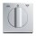 Busch-Jaeger 2142 DR-33 Zentralscheibe mit Drehgriff, mit Aufdruck (Thermoplast) Alusilber Allwetter 44® (IP 44) 2CKA001710A3802