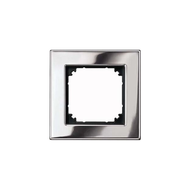 Merten 475139 M-PLAN-Metallrahmen 1-fach Chrom