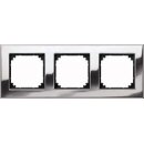 Merten 475339 M-PLAN-Metallrahmen 3-fach Chrom