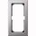Merten 475860 M-PLAN-Metallrahmen 2-fach ohne Mittelsteg Platinsilber