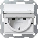 Gira 276203 Schuko Klappdeckel Beschriftungsfeld +...
