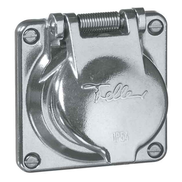 Peha 00902694 Oberteil Steckdose SCHUKO Alu-Guss ohne Klappdeckel