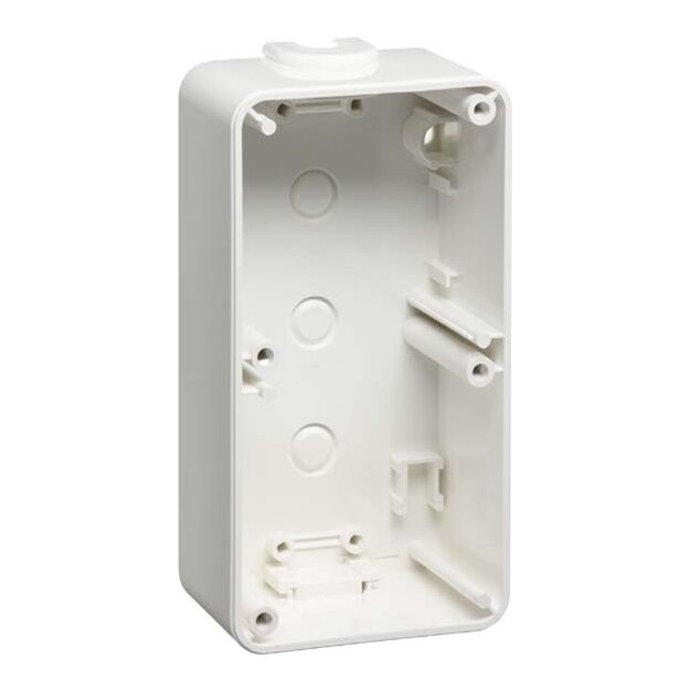 Peha 00603711 Compacta Aufputz-Gehäuse 2-fach Reinweiß