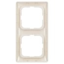 Busch-Jaeger 2512-212K-102 Busch-Duro 2000® SI Linear-Abdeckrahmen 2-fach Rahmen (Duroplast) Weiß Busch-Duro 2000® SI 2CKA001725A1490