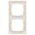 Busch-Jaeger 2512-212K-102 Busch-Duro 2000® SI Linear-Abdeckrahmen 2-fach Rahmen (Duroplast) Weiß Busch-Duro 2000® SI 2CKA001725A1490