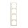 Busch-Jaeger 2514-212K-102 Busch-Duro 2000® SI Linear-Abdeckrahmen 4-fach Rahmen (Duroplast) Weiß Busch-Duro 2000® SI 2CKA001725A1492