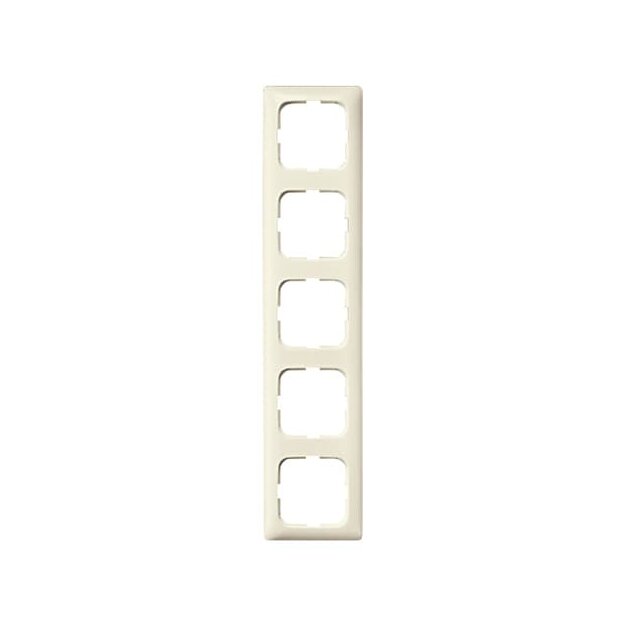 Busch-Jaeger 2515-212K-102 Busch-Duro 2000® SI Linear-Abdeckrahmen 5-fach Rahmen (Duroplast) Weiß Busch-Duro 2000® SI 2CKA001725A1493