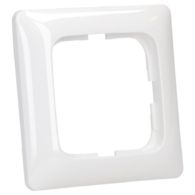 Busch-Jaeger 2511-214K-102 Reflex SI Linear-Abdeckrahmen 1-fach Rahmen (Thermoplast) Alpinweiß Reflex SI 2CKA001725A1494