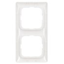Busch-Jaeger 2512-214K-102 Reflex SI Linear-Abdeckrahmen 2-fach Rahmen (Thermoplast) Alpinweiß Reflex SI 2CKA001725A1495