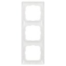 Busch-Jaeger 2513-214K-102 Reflex SI Linear-Abdeckrahmen 3-fach Rahmen (Thermoplast) Alpinweiß Reflex SI 2CKA001725A1496
