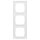 Busch-Jaeger 2513-214K-102 Reflex SI Linear-Abdeckrahmen 3-fach Rahmen (Thermoplast) Alpinweiß Reflex SI 2CKA001725A1496