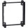 Peha 00610911 Compacta Adapterrahmen Einbau 4 mm