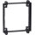 Peha 00611011 Compacta Adapterrahmen Einbau 6 mm