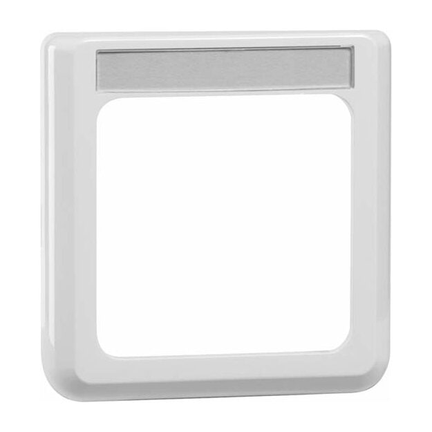 Peha 00600911 Compacta Rahmen 1-fach Reinweiß Beschriftungsfeld