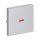 Busch-Jaeger 1789-83 Wippe mit kleiner roter Kalotte (Kunststoff (lackiert)) Alusilber future® linear 2CKA001751A2945