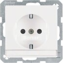 Berker 41496089 Steckdose SCHUKO mit Beschriftungsfeld...