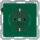 Berker 41436013 Steckdose SCHUKO Q.1/Q.3 Grün samt