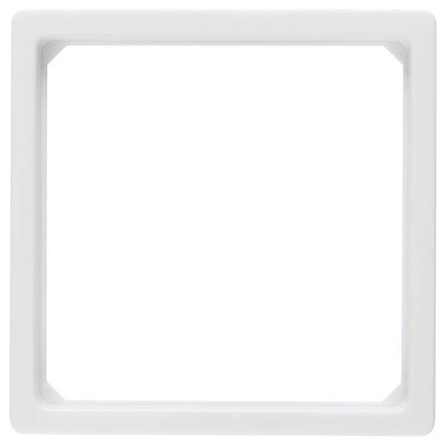 Berker 11096079 Adapterring für Zentralstück 50 x 50 mm Q.1/Q.3 Polarweiß samt