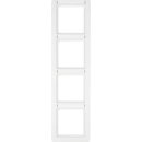 Berker 10146019 Rahmen 4fach mit Beschriftungsfeld Q.1...