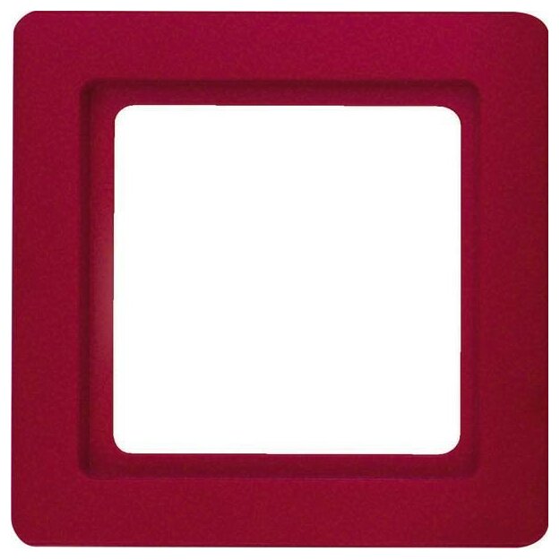 Berker 10116062 Rahmen 1-fach Q.1 Rot samt