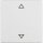 Berker 16206079 Wippe mit Aufdruck Symbol Pfeile Q.1/Q.3 Polarweiß samt