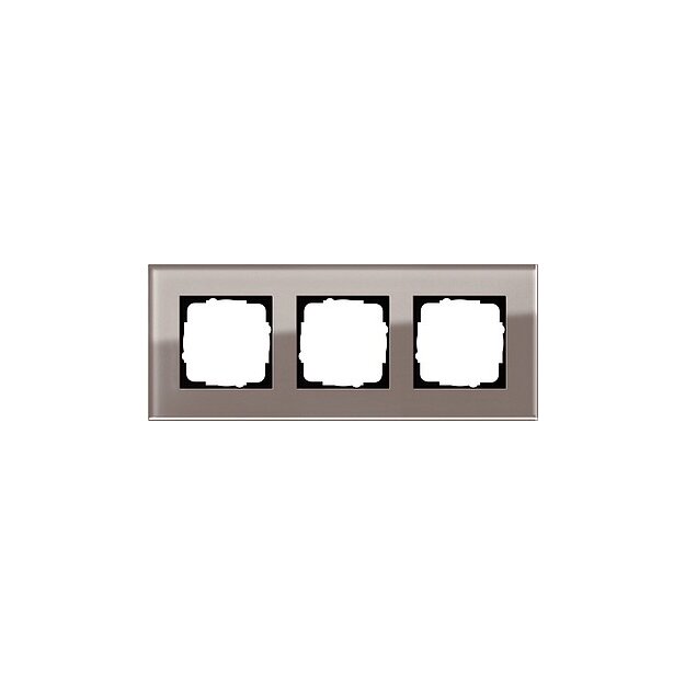 Gira 0213122 Abdeckrahmen 3-fach Gira Esprit G Umbra