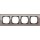 Gira 0214122 Abdeckrahmen 4-fach Gira Esprit G Umbra