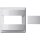 Gira 147066 Abdeckung Automatikschalter Standard Gira TX_44 Reinweiß