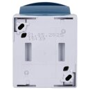 Busch-Jaeger 20 EBW-53 SCHUKO® Steckdose mit erh. Berührungsschutz (Thermoplast) Grau ocean® (IP 44) Aufputz Steckdose 2CKA002083A0842